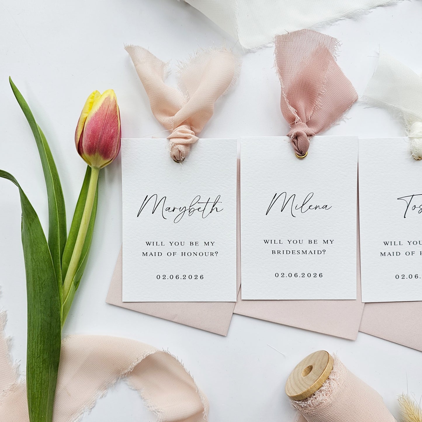 Bridesmaid Proposal Cards