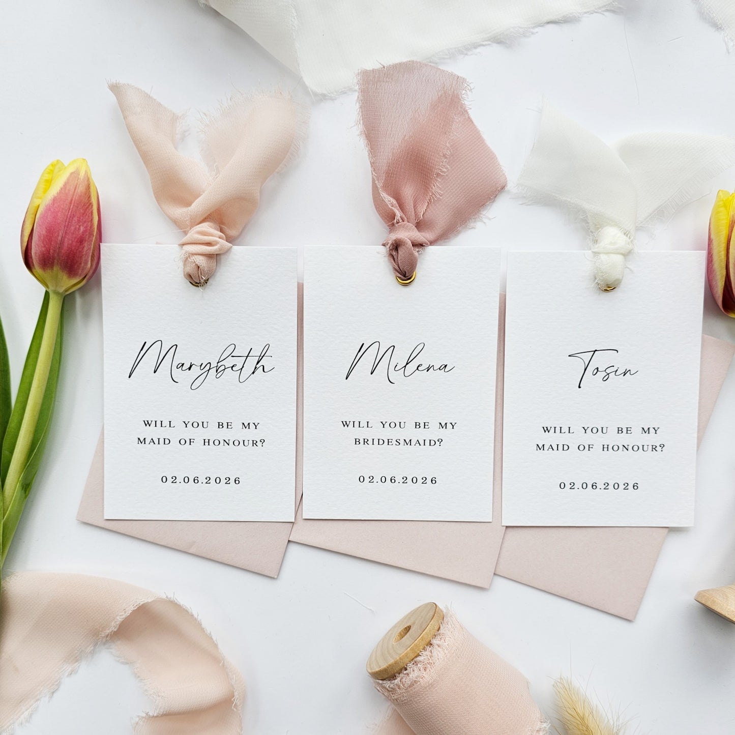 Bridesmaid Proposal Cards