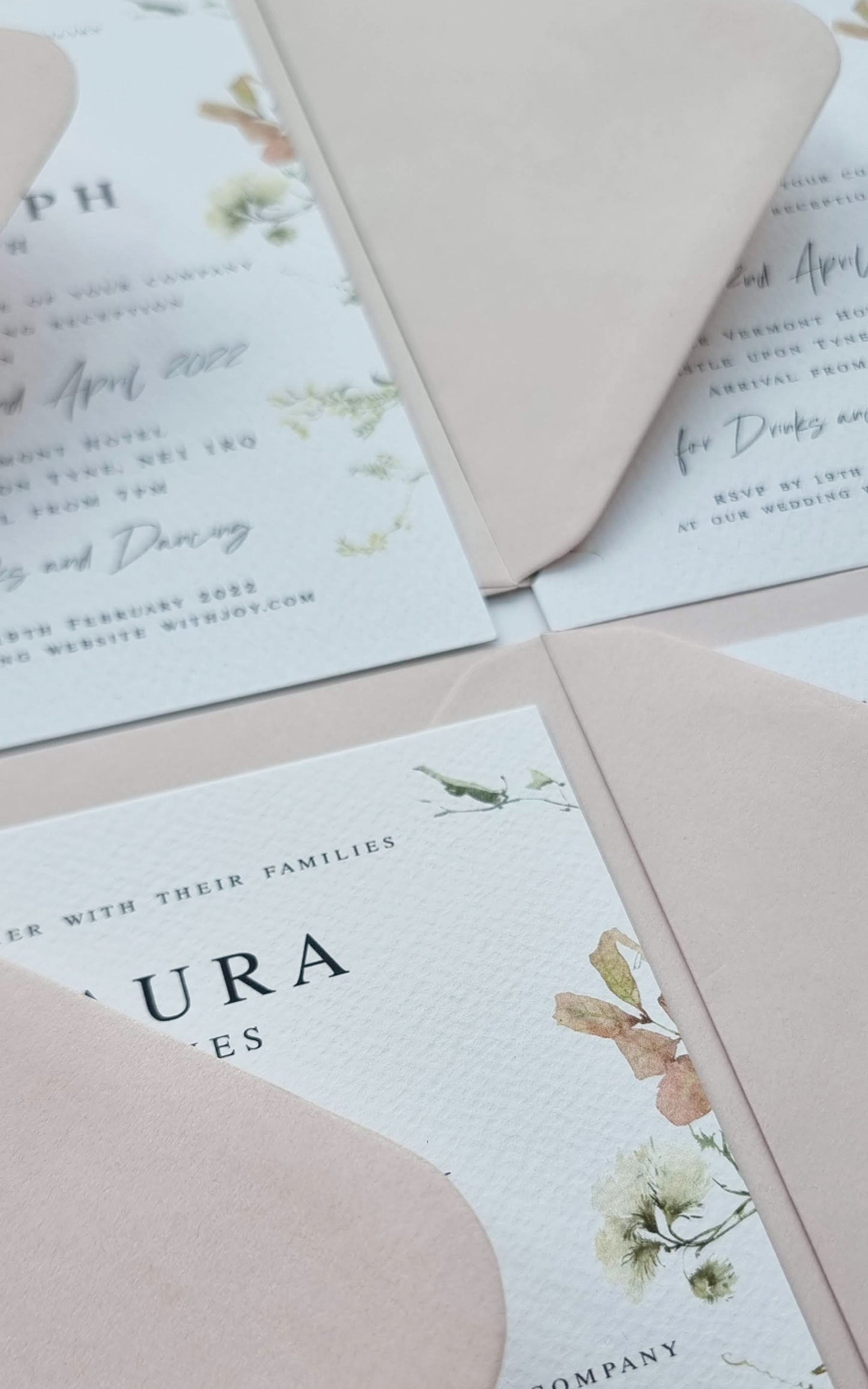 Florence Evening Wedding Invitations