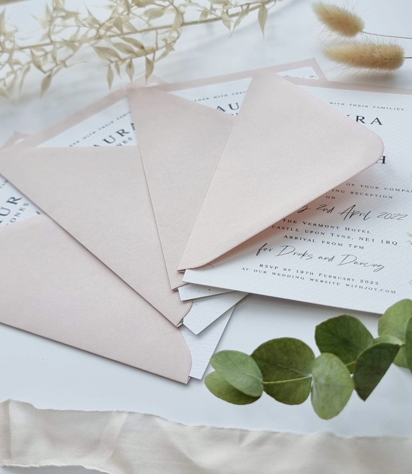 Florence Evening Wedding Invitations