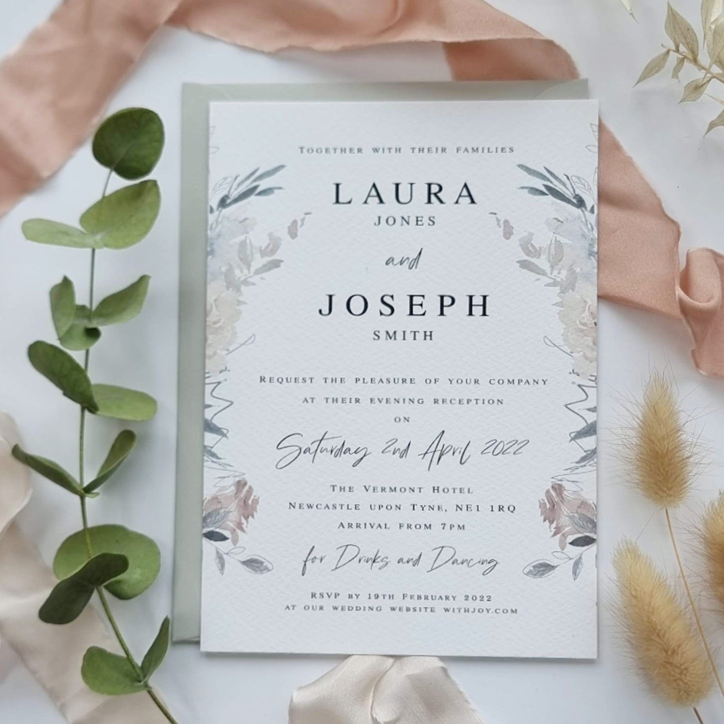 Gracie Evening Wedding Invitations