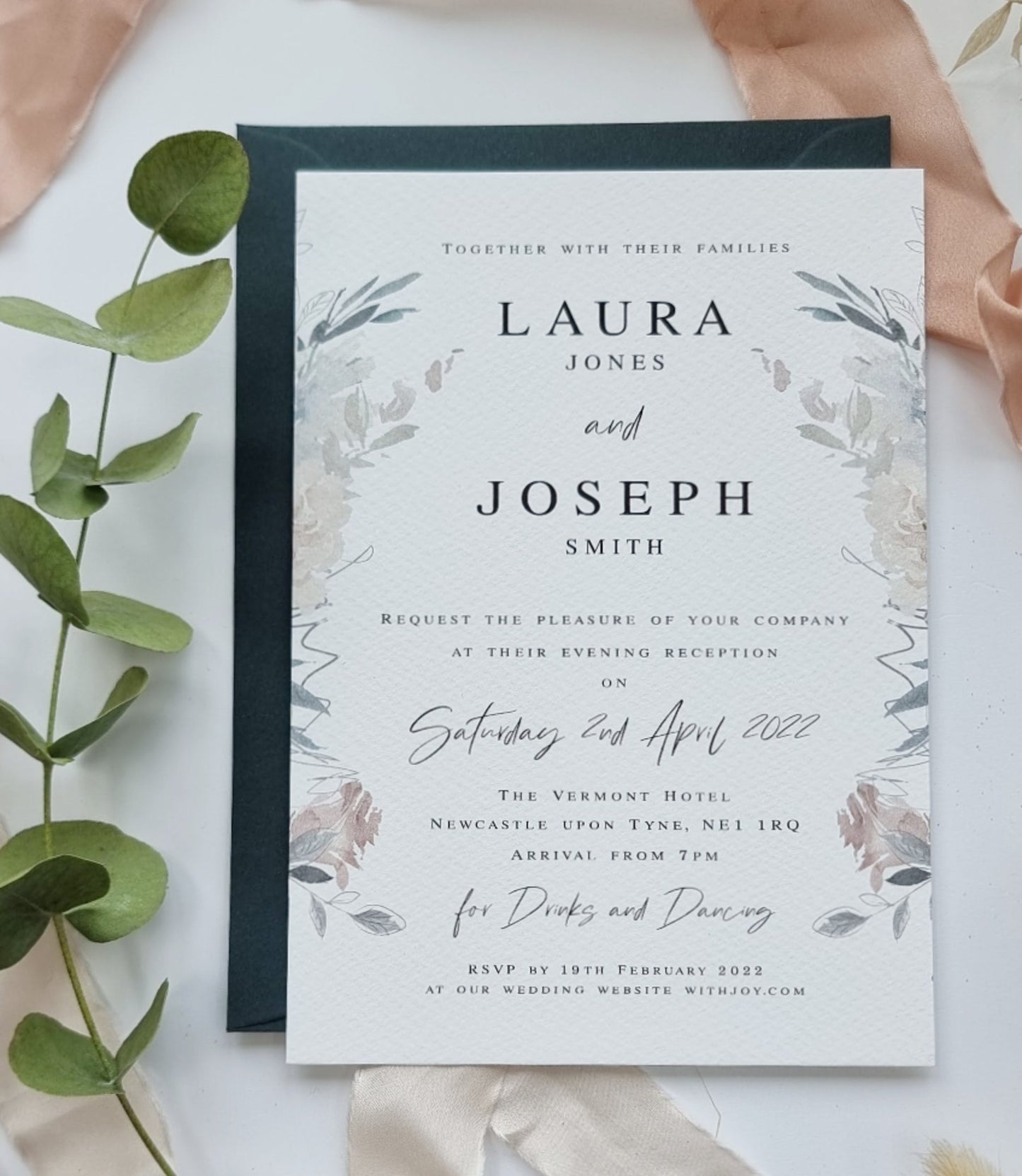 Gracie Evening Wedding Invitations