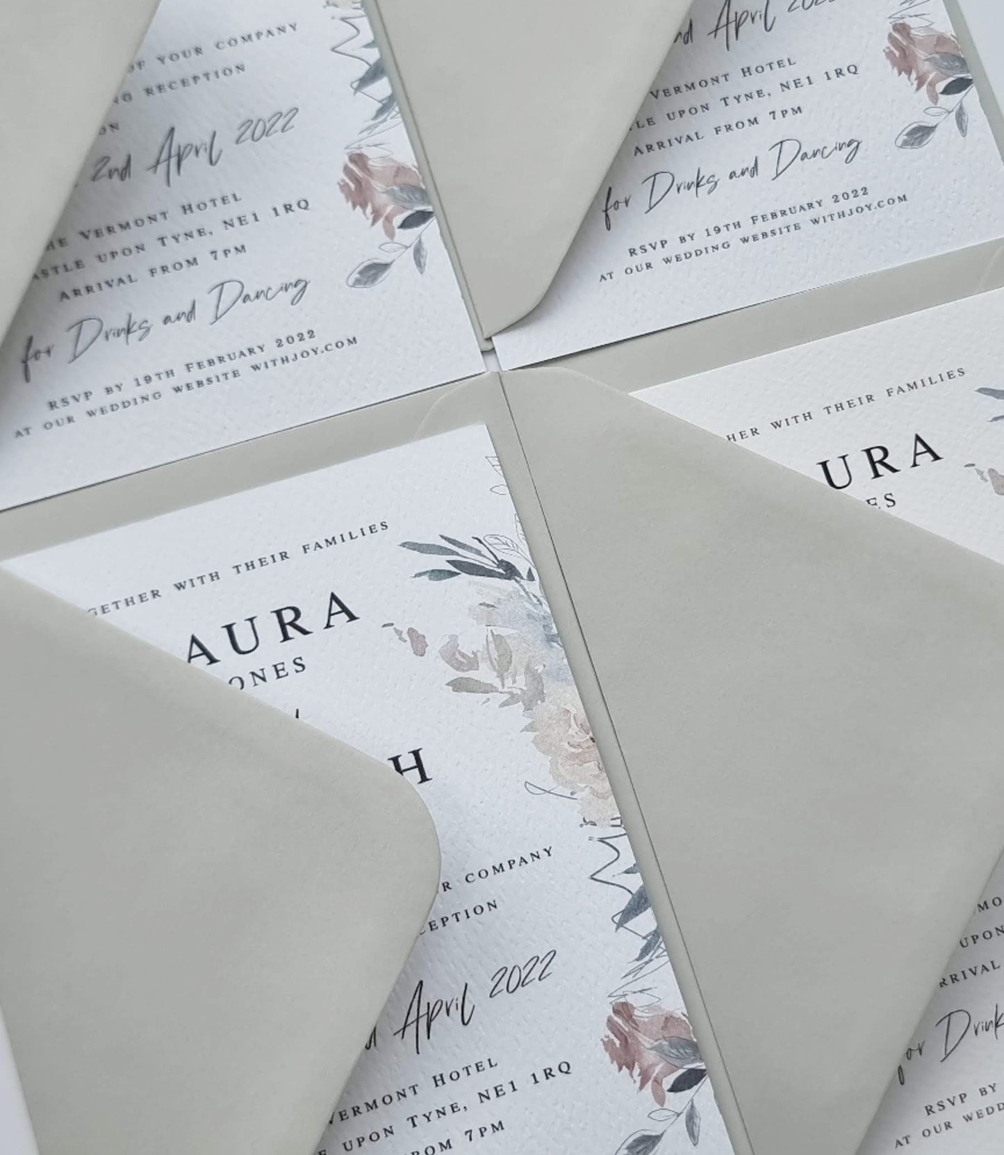 Gracie Evening Wedding Invitations